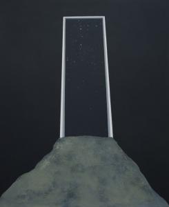 gate 21 | tecnica mista su tela | 160×200 cm, 2019
