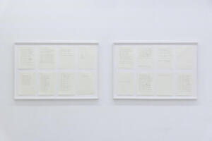 L'Era dei Giganti, Alessandro Sambini, 2023, installation view.