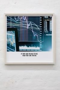 Francesco Jodice, West, If they are too big to fail than they are too big, 2014, courtesy Galleria Michela Rizzo and the artist photo by Francesco Allegretto