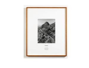 Hamish Fulton, Footpath, Picos de Europa, 2016, original photo text, 90 x 74 cm