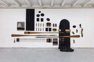 Maurizio Pellegrin - The Red, the Black and the Other - installation view 3