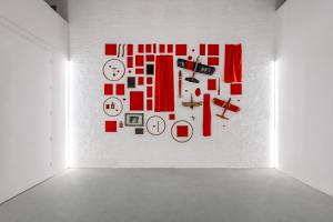 Maurizio Pellegrin - The Red, the Black and the Other - installation view 8