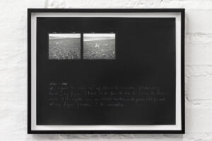 Michael Höpfner, Unfinished Walks To Tangra Tso 2007 and 2017 VIII, 2022, white pencil on silver gelatine prints artist prints, 23.5 X 30 cm